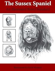Sussex spaniel illustrated for sale  Delivered anywhere in UK
