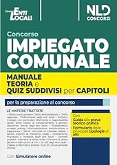 Impiegato comunale. manuale usato  Spedito ovunque in Italia 