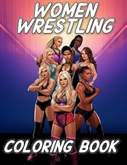 Women wrestling coloring for sale  Delivered anywhere in UK