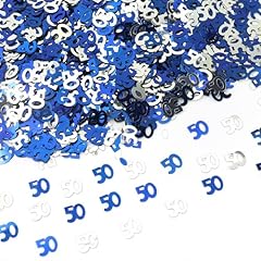 Coriandoli blu argento usato  Spedito ovunque in Italia 