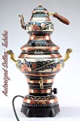 Copper samovar tea for sale  Delivered anywhere in UK