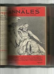 Annales. revue mensuelle d'occasion  Livré partout en France