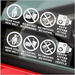 Vehicle stickers eating for sale  Delivered anywhere in UK
