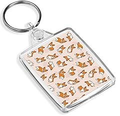 Cartoon corgis keyring for sale  Delivered anywhere in UK