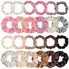 24pcs satin scrunchies for sale  Delivered anywhere in USA 