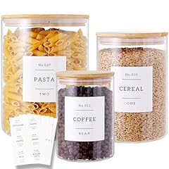 Pcs glass canisters for sale  Delivered anywhere in USA 