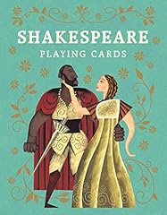 Shakespeare playing cards for sale  Delivered anywhere in UK