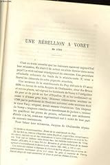 Rebellion vorey 1709 d'occasion  Livré partout en France