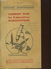 Diffusion microscopique. faire d'occasion  Livré partout en France