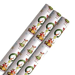 grinch wrapping paper for sale  Delivered anywhere in UK