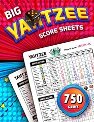 Big yatzee score for sale  Delivered anywhere in USA 