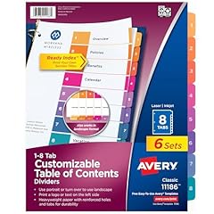 Avery tab dividers for sale  Delivered anywhere in USA 