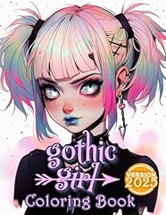 Gothic girls coloring for sale  Delivered anywhere in UK