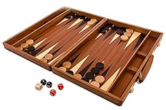 Cassetta backgammon legno usato  Spedito ovunque in Italia 