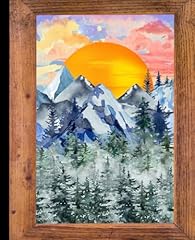 Painted sunrise journal for sale  Delivered anywhere in UK