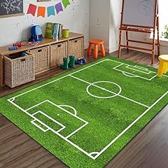 Soccer area rug for sale  Delivered anywhere in USA 