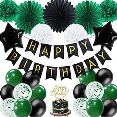 Décorations anniversaire vert d'occasion  Livré partout en France