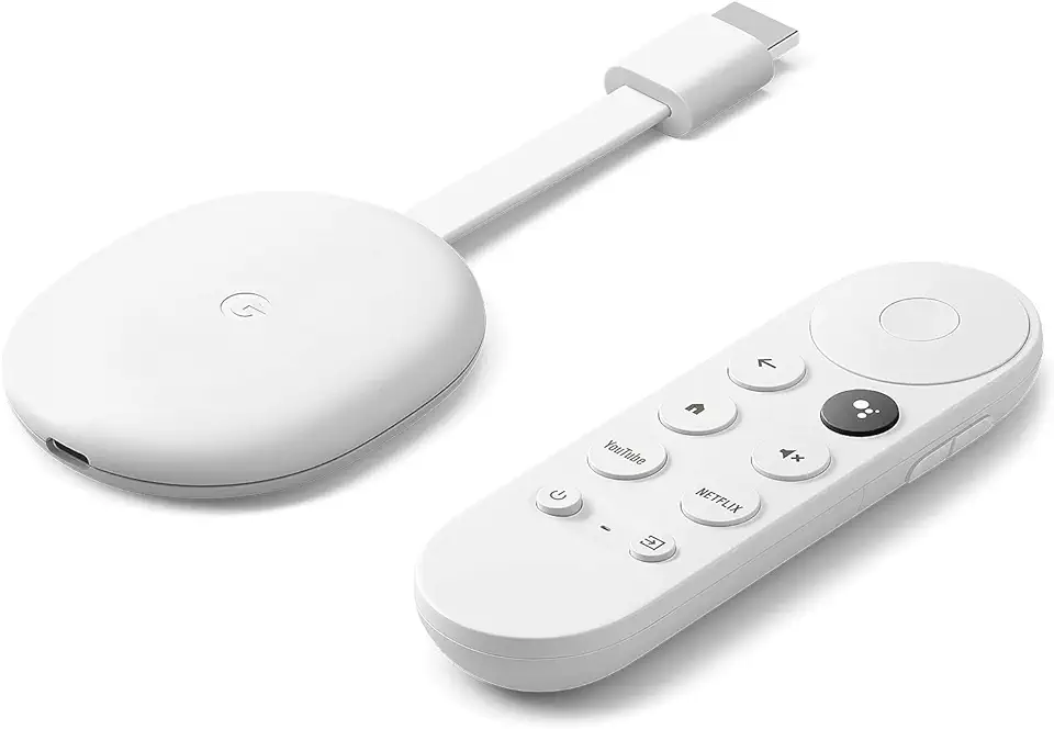 Google Accessoires PC en laptops merk model CHROMECAST 4K WiFi Bluetooth spraakbesturing afstandsbediening tweedehands  