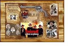 Gatsbe Exchange Old Tin Sign Tombstone Movie Art Collage for sale  Delivered anywhere in USA 