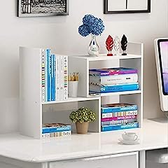 Desktop-Bücherregal Tischregale, Holz Regal ständer gebraucht kaufen  Wird an jeden Ort in Deutschland