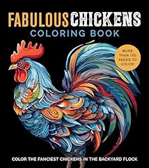 Fabulous chickens coloring for sale  Delivered anywhere in UK