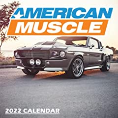 2022 Calendar American Classic Muscle Cars: Vintage for sale  Delivered anywhere in UK