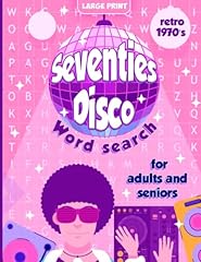 Seventies disco word for sale  Delivered anywhere in UK