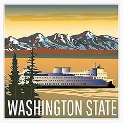 Print washington state for sale  Delivered anywhere in USA 