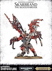Daemons khorne skarbrand for sale  Delivered anywhere in UK