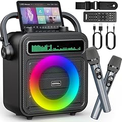 Karaoke con microfoni usato  Spedito ovunque in Italia 
