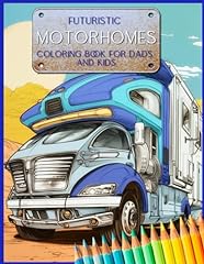 Futuristic motorhomes coloring for sale  Delivered anywhere in Ireland
