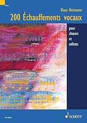 Vocal warm ups d'occasion  Livré partout en Belgiqu