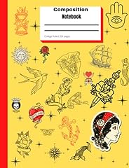 Tattoo composition notebook for sale  Delivered anywhere in UK