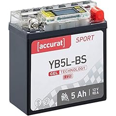 Accurat motorradbatterie yb5l gebraucht kaufen  Wird an jeden Ort in Deutschland