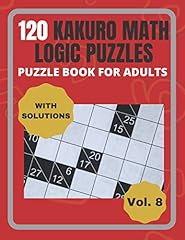 120 kakuro math for sale  Delivered anywhere in UK