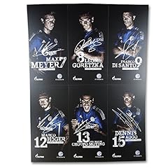 Schalke autogrammkarten sammel gebraucht kaufen  Wird an jeden Ort in Deutschland