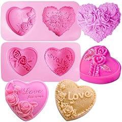 Heart silicone soap for sale  Delivered anywhere in USA 