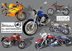 Serviceheft motorräder scheck gebraucht kaufen  Wird an jeden Ort in Deutschland