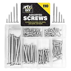 110pk wood screws for sale  Delivered anywhere in UK