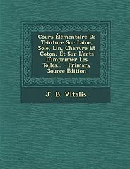 Cours élémentaire teinture d'occasion  Livré partout en France