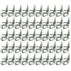 50pcs silver stainless for sale  Delivered anywhere in USA 