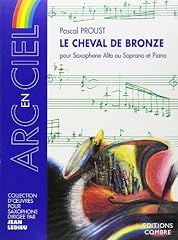 Cheval bronze saxophone d'occasion  Livré partout en Belgiqu