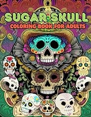 Sugar skull coloring for sale  Delivered anywhere in USA 