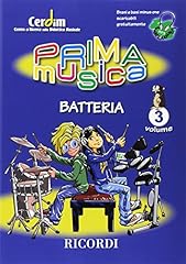 Primamusica batteria vol.3 usato  Spedito ovunque in Italia 