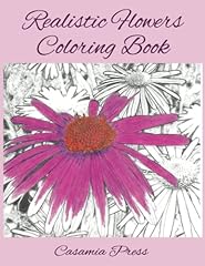Realistic flowers coloring for sale  Delivered anywhere in UK