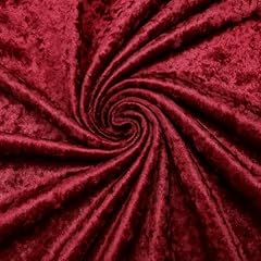 Dark red crushed for sale  Delivered anywhere in UK