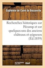 Recherches historiques fécamp d'occasion  Livré partout en France