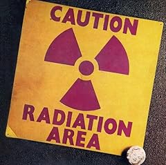 Caution radiation area usato  Spedito ovunque in Italia 