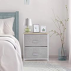 Bedside table grey for sale  Delivered anywhere in UK