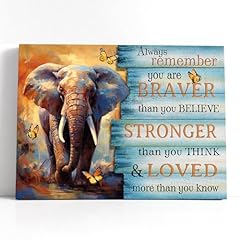 Motivational elephant wall for sale  Delivered anywhere in USA 